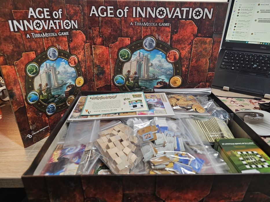 Joc de societate Age of innovation