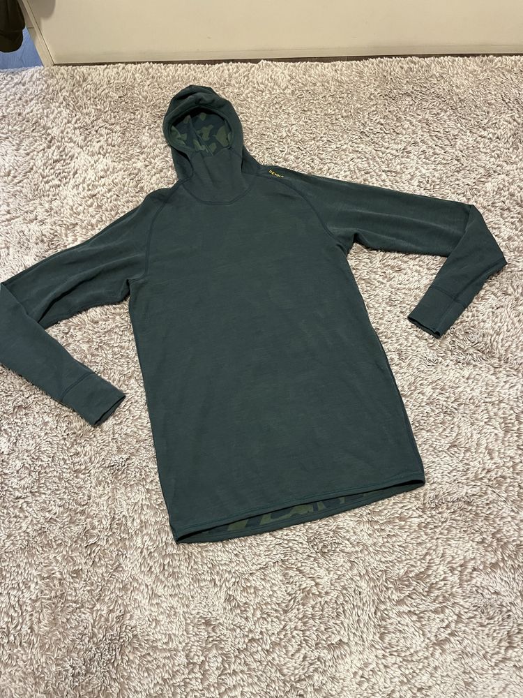 Devold Kvitegga Merino Hoodie-мъжка блуза мерино