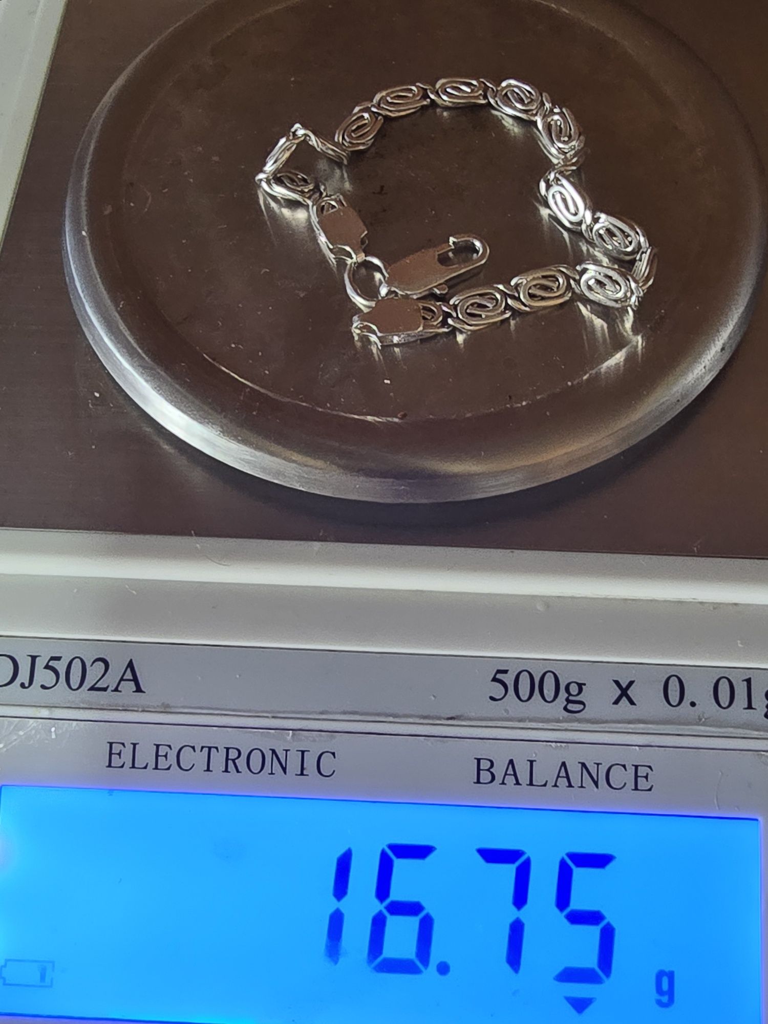 Серебряная цепочка 925 пробы.