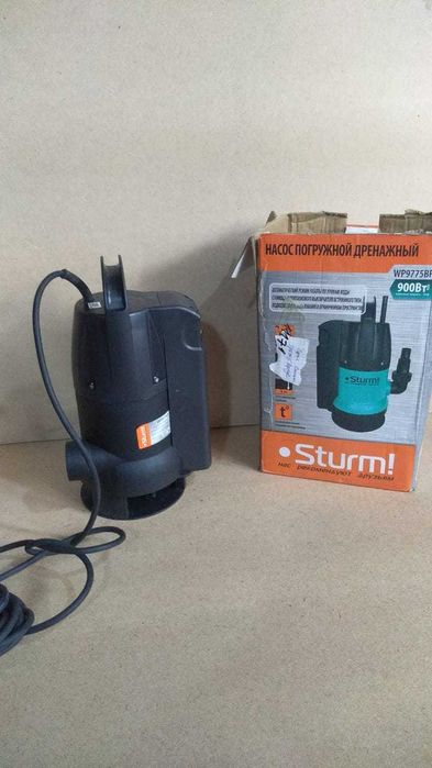 Насос для откачки воды , дренажный мощный 900 ватт.