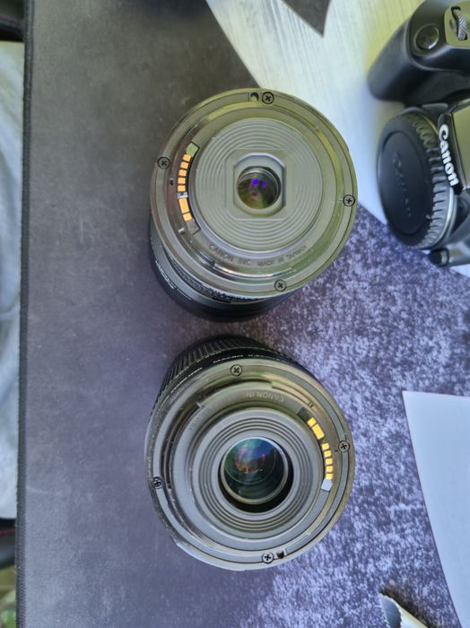 Фотоапарат и обектив: Canon EOS 250D + 18‑55 кит + 55‑250 IS STM