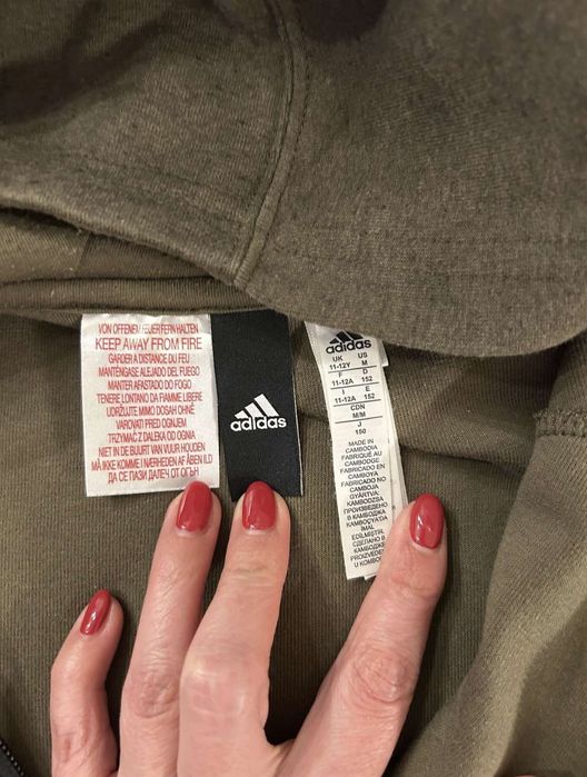 Суичър, худи и спортен панталон Adidas, Under Armour, Benetton 150 см