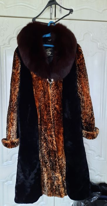 Шуба натуральный мутон