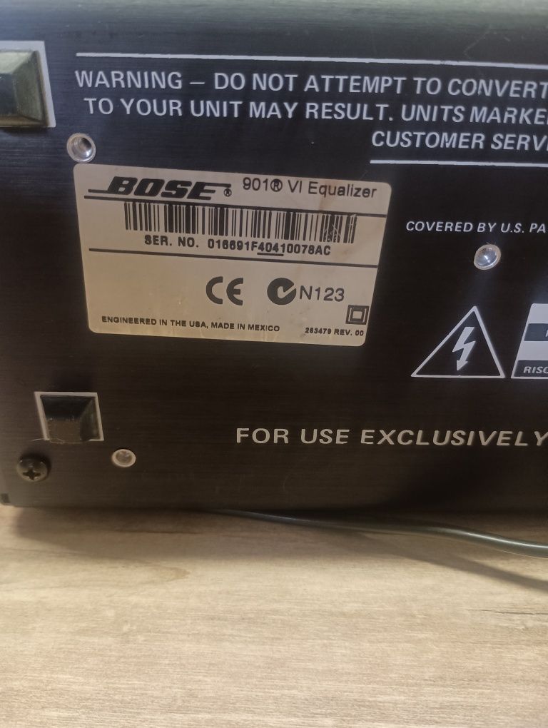 Bose 901 series 6 active equalizer