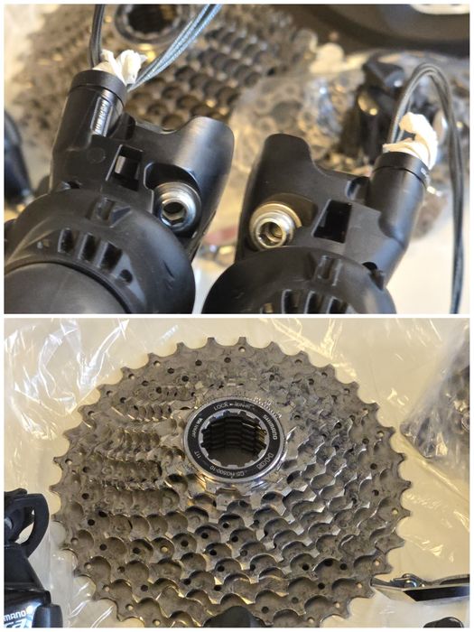 Shimano Hidraulic disc groupset 2x10 viteze cursiera gravel Tiagra