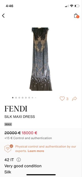 Rochie Fendi couture