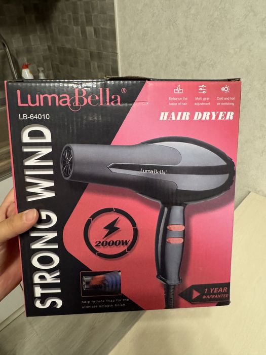 Новый фен в коробке