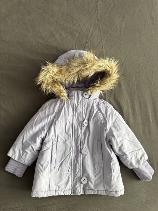 Зимни яке за бебе Benetton размер 82 см