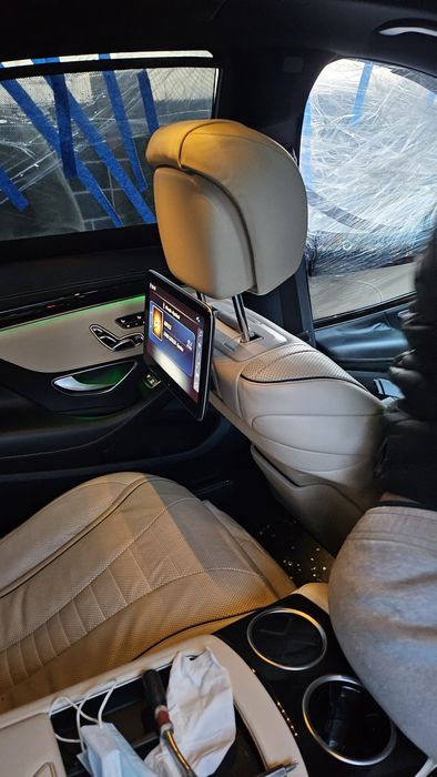 Dvd telecomenzi căști mercedes s clas w222