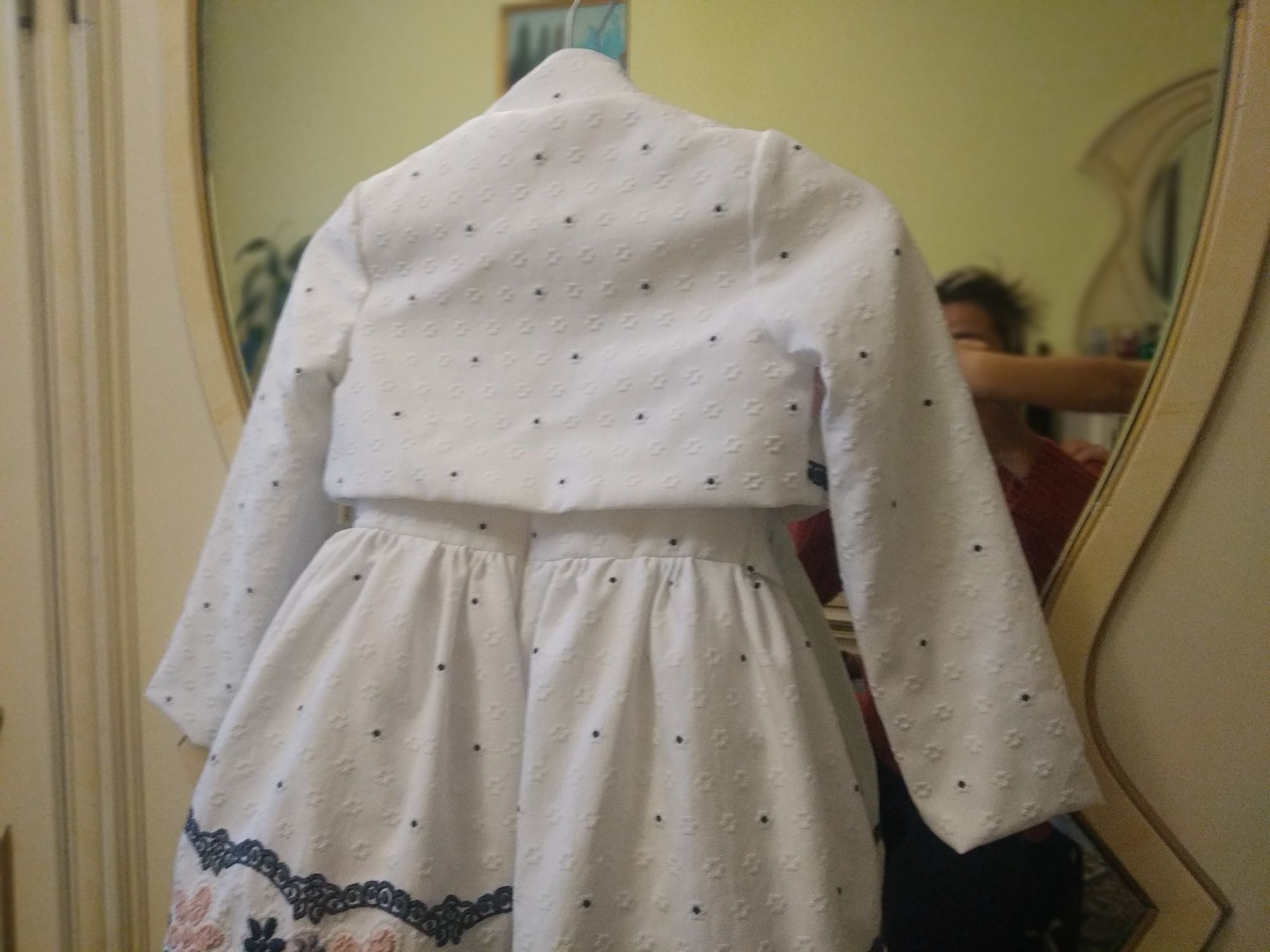 Официална детска рокличка с болеро