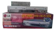 LG combo DVD - Video VHS recorder nou