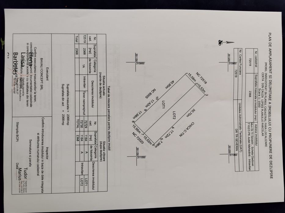 Vând teren întravilan sau schimb