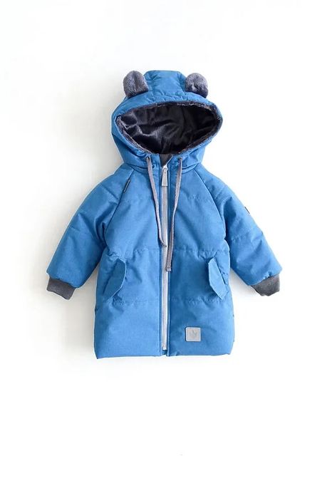 Куртка зимняя детская унисекс с теплыми штанами