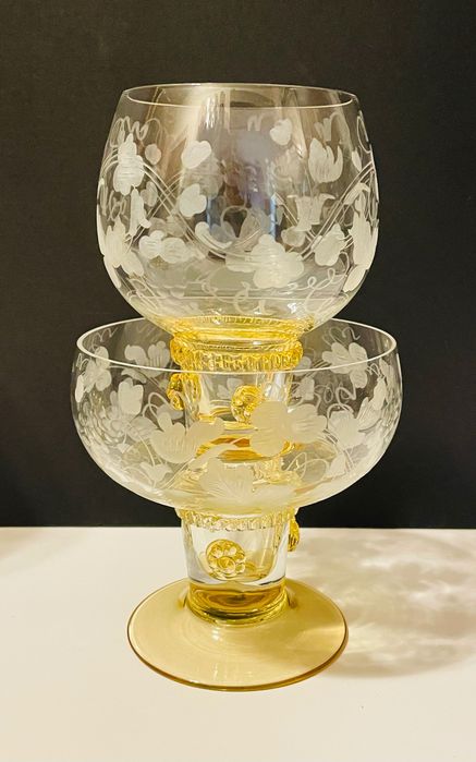Кристални чаши за вино, 10 брой