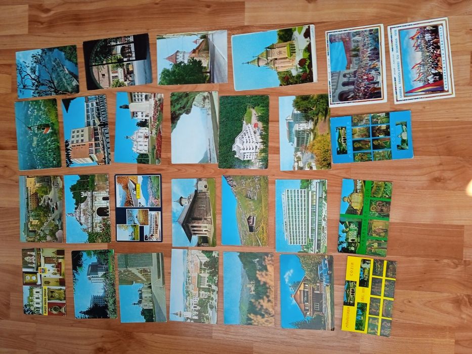 Set 80 vederi românești nerulate