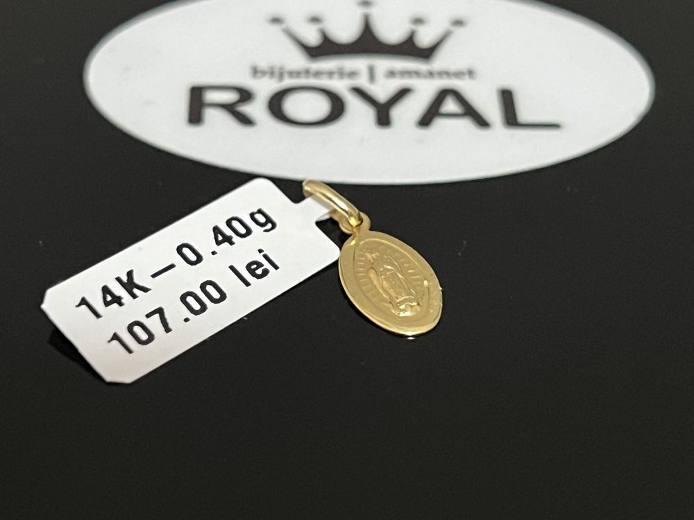 Bijuteria Royal CB : Pandant aur 14k 0,40 grame