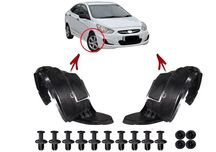 Подкрылки, брызговики Акцент Солярис Киа Рио Kia Rio Accent Solaris
