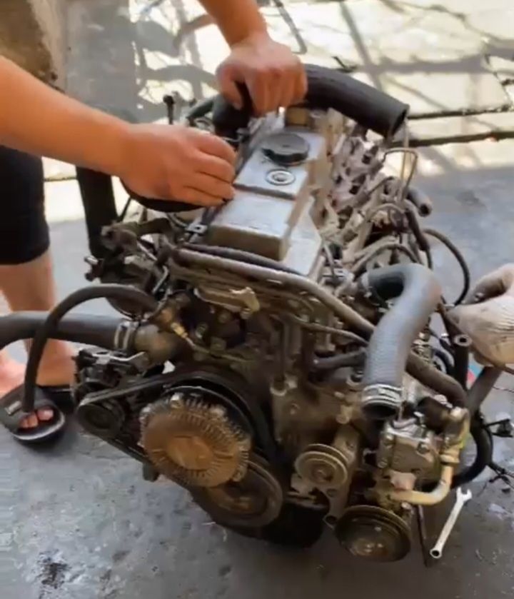 Двигатель Поджеро