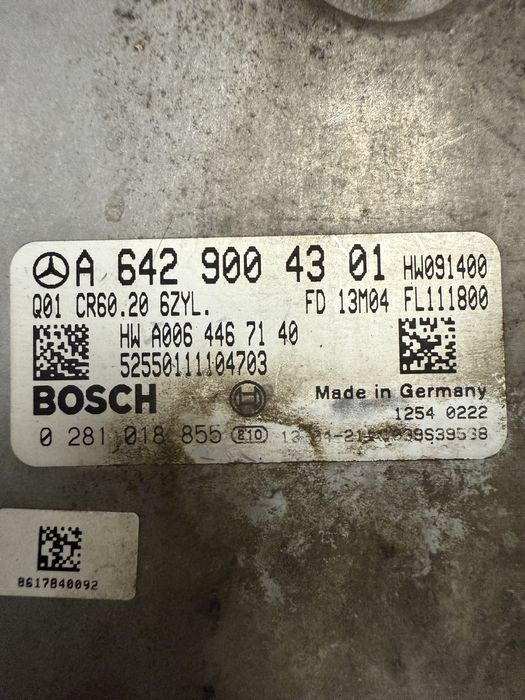 Calculator motor mercedes ml 2013