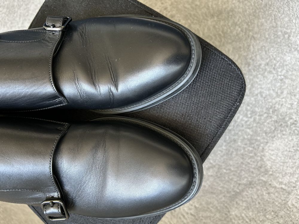 Hugo Boss Colby Leather Loafer shoes 42