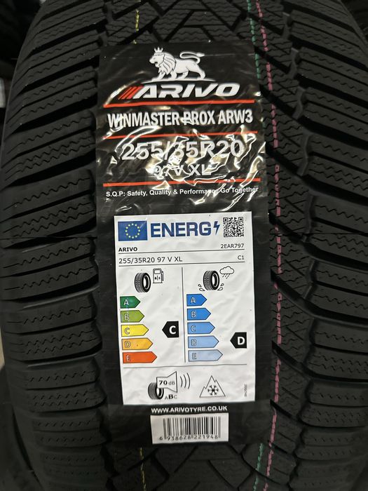 Зимен Спорт Пакет ARIVO 255/35R20 285/30R20 НОВ DOT 2553520  2853020