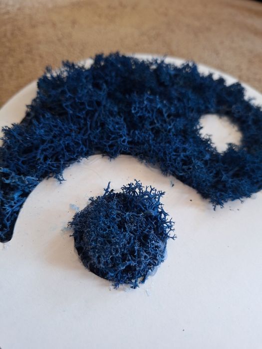 Ин и Ян кълбо със скандинавски мъх