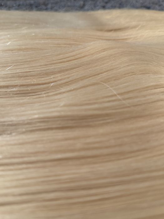 100% естествена коса / екстеншъни на треси 60см 100гр