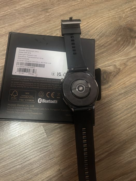 Vand smart ceas huawey gt3 pro titanium odn-B19 full box touch defect
