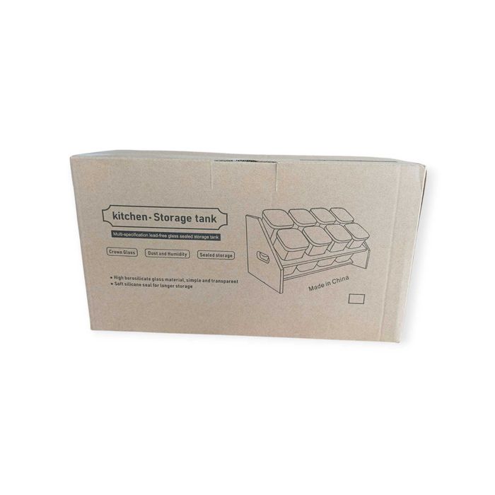 Бурканчета за подправки със стойка и BG етикети - 4 МОДЕЛА