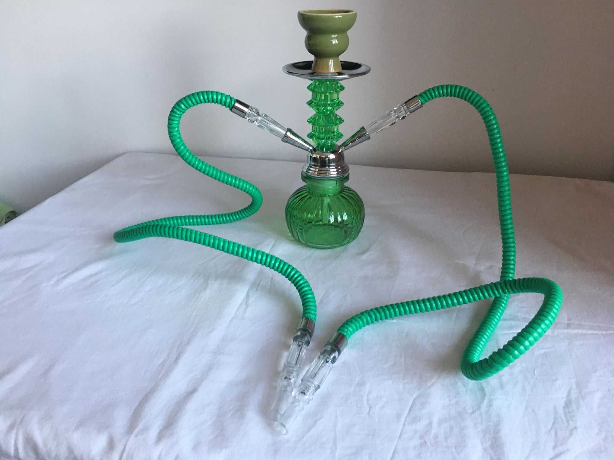 Narghilea / shisha nouă 2 furtune 30 cm. SIGILAT!