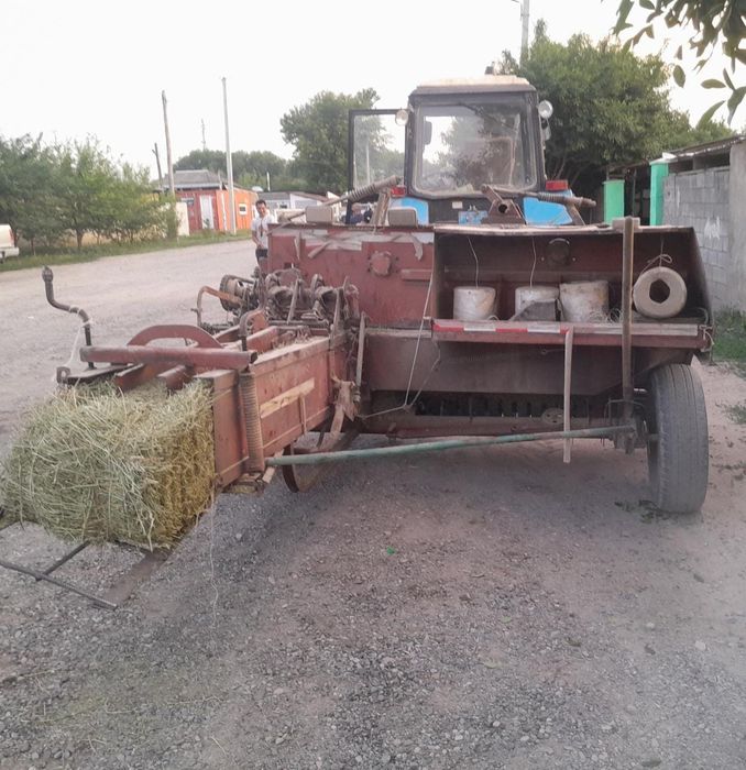 Пресс подборщик кыргыз