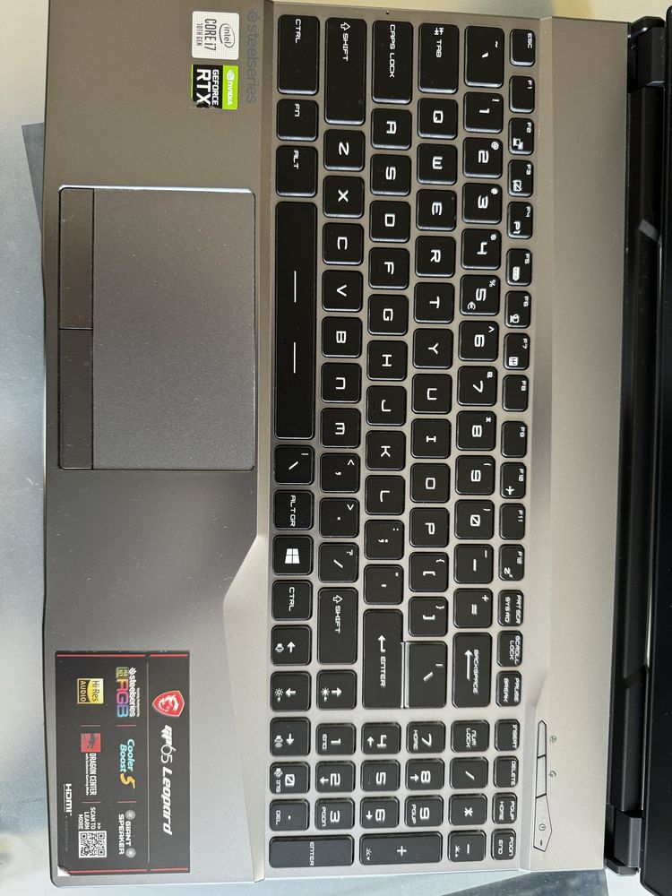 Геймърски Лаптоп MSI GP65 Leopard RTX2060 16GB Ram, 1TB NVMe SSD