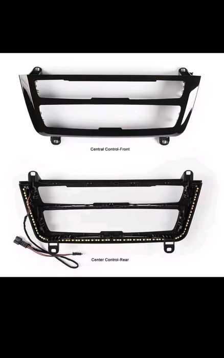 Ornament Rama Consola Centrala cu Lumina Ambientala compatibila cu BMW