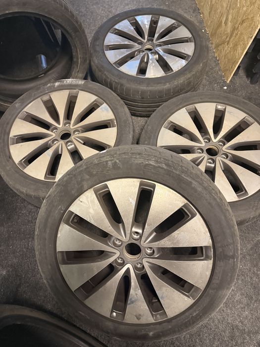 Jante Aliaj cauciucuri Vara Kumho Ecsta 245/45/18 Stare buna Dot 48/19