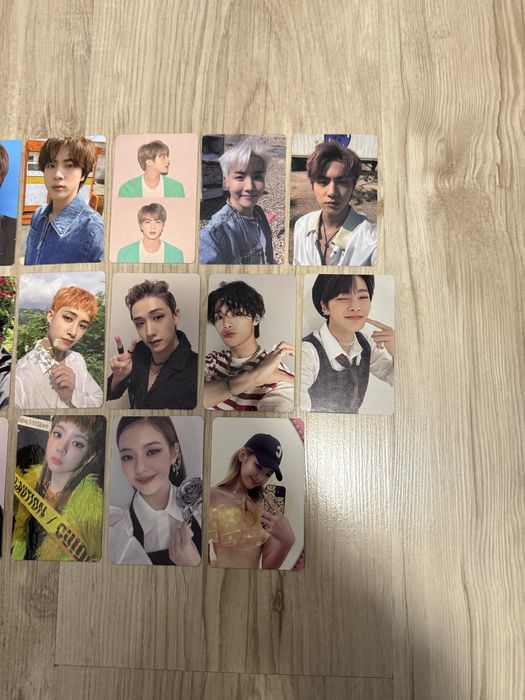 BTS,Stray Kids,Itzy официални фотокартички
