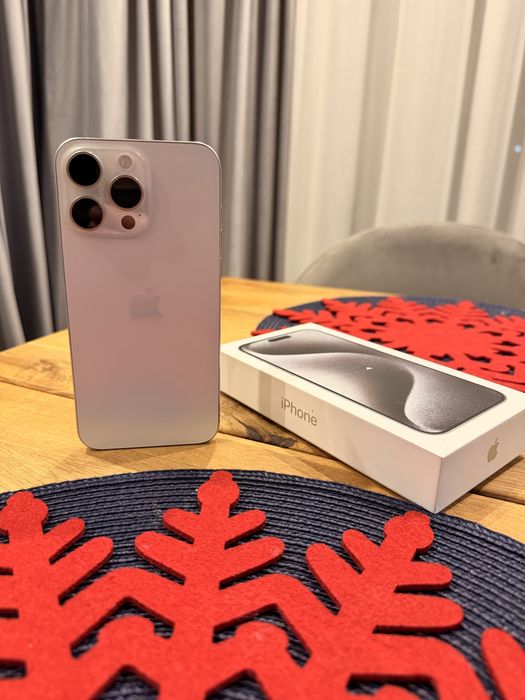 iPhone 15 Pro Max, 256 GB, Impecabil, White Titanium