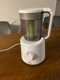 Aparat de gatit cu abur si blender 2 in 1 Philips Avent SCF870/22