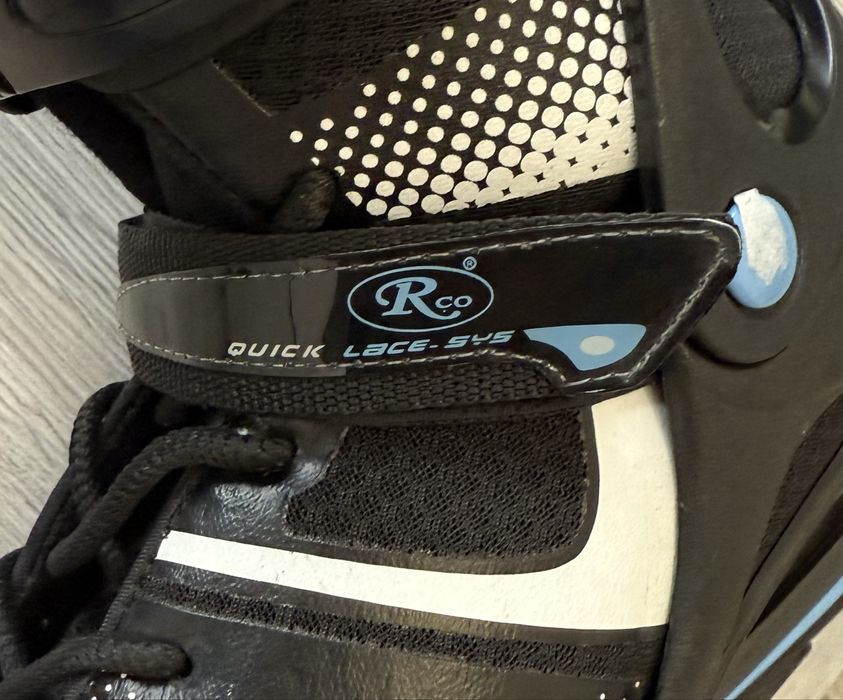 Patine de gheata Rco SS2001 M Reglabile,negri,marimea 35-38