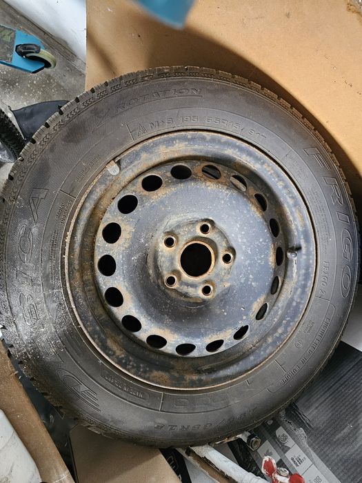 Jante cu cauciucuri de iarna skoda octavia 2