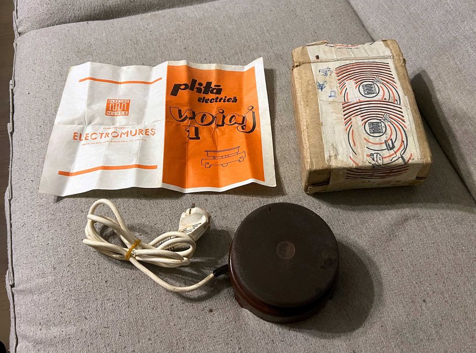 Plita Electromures Voiaj 1 completa cu cutie originala si instructiuni