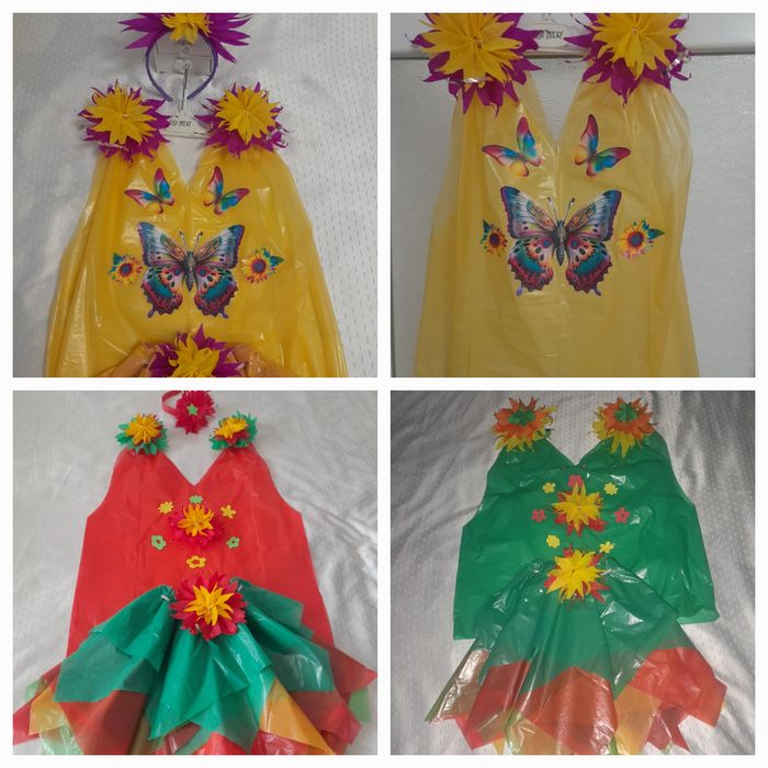 Costume copii materiale reciclabile