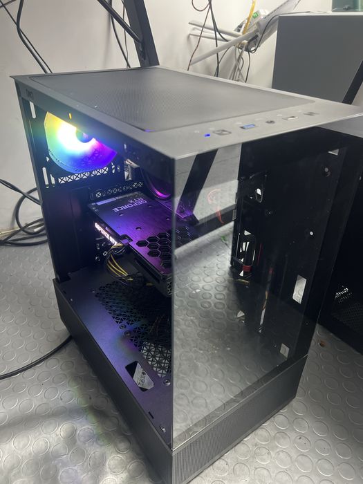 Геймърски компютър Ryzen 7 5700G + Nvidia rtx 3050 8gb + 16gb Ram