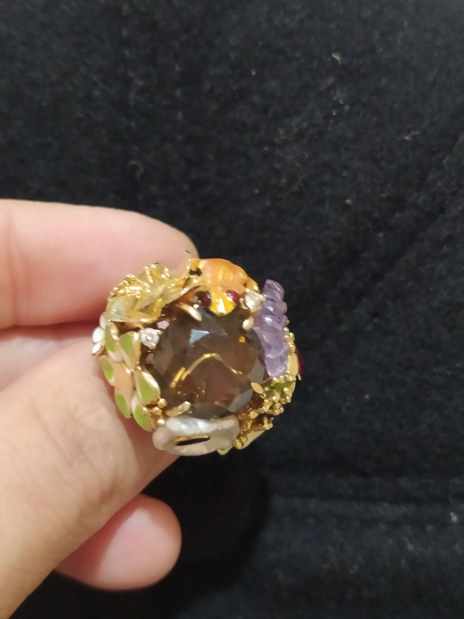 Золотой кольцо Roberto Bravo с бриллиантами