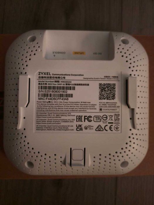 Zyxel NWA50AX WiFi 6 AX1800, PoE, Nebula – (2 buc)