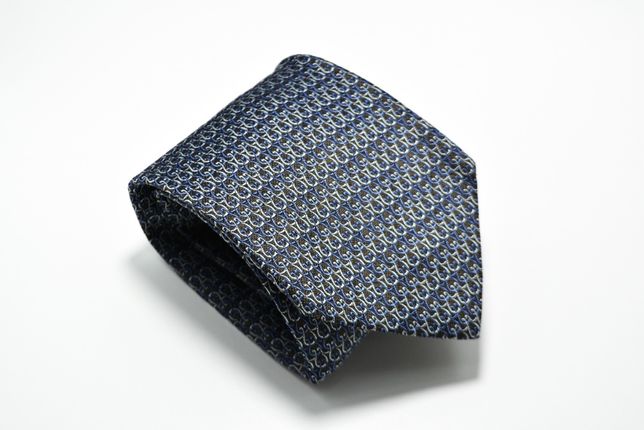 Cravata Barbati Christian Dior Gri 145.5 x 10 cm Abstracct Matase CR92