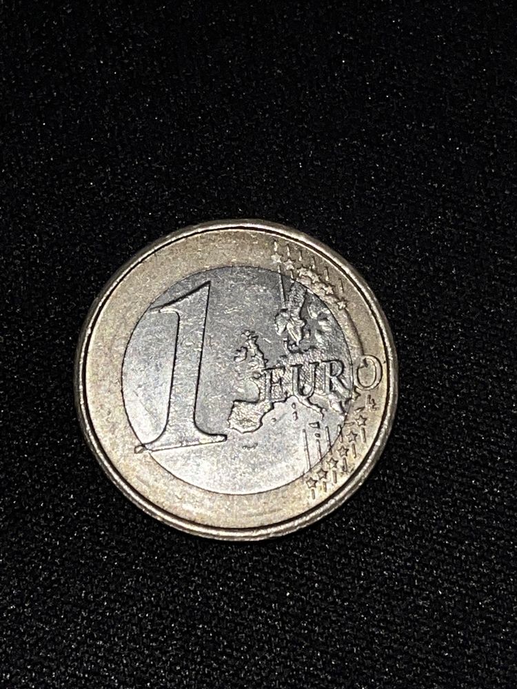 Moneda 1€ Portugalia eroare ștampila