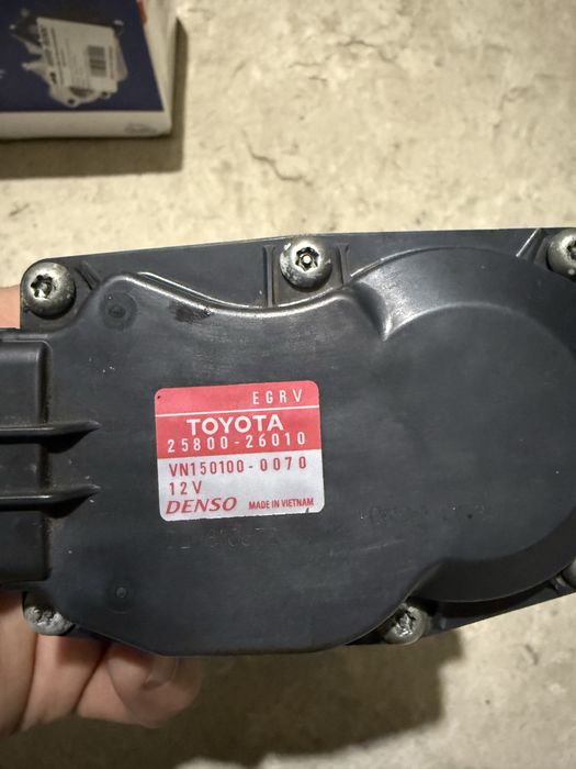 Егер клапан  от Тойота