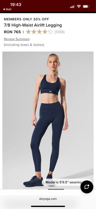 Vand colanti Alo Yoga