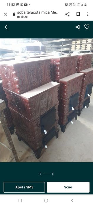 Sobe teracota premontate