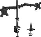 Двойна стойка за монитор BONTEC, 13-27 инча,VESA 75/100, 10 кг на рамо